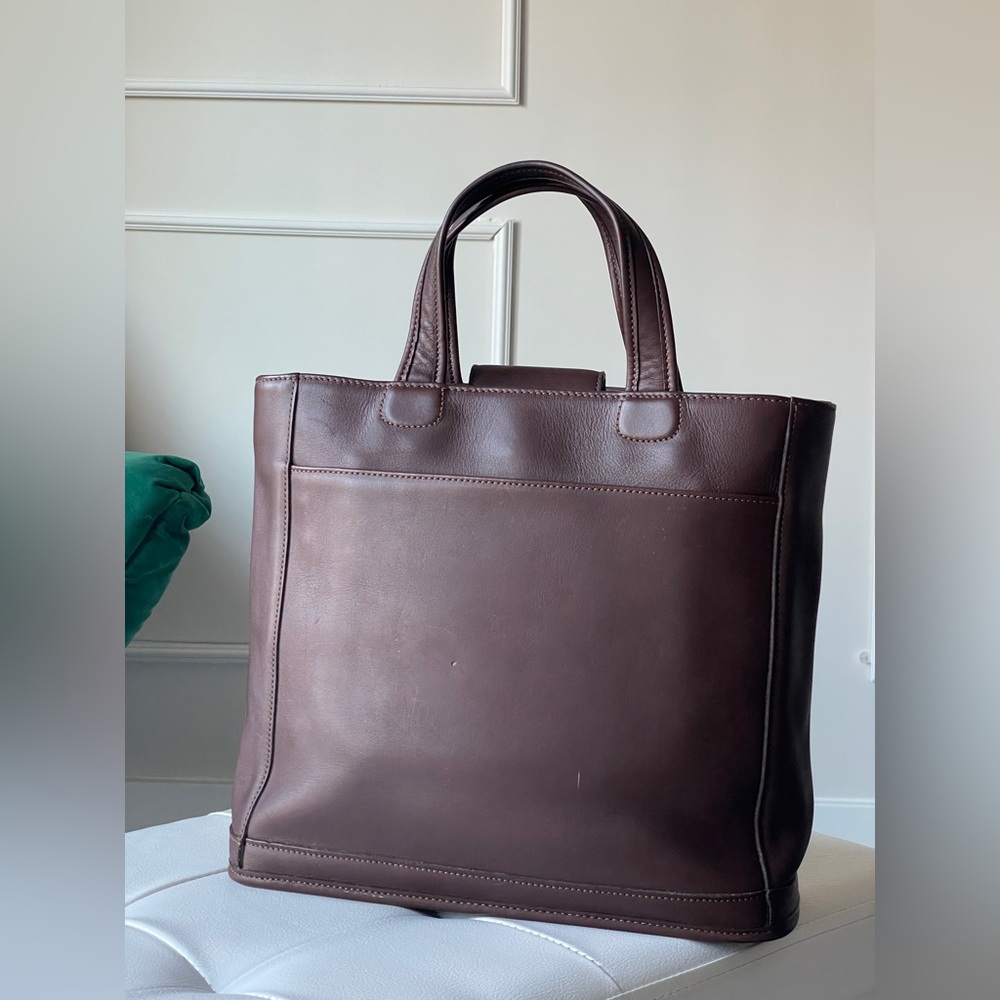 Never used Vintage Coach Bleecker Leather Tote Bag - Brown